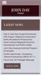 Mobile Screenshot of cityofjohnday.com